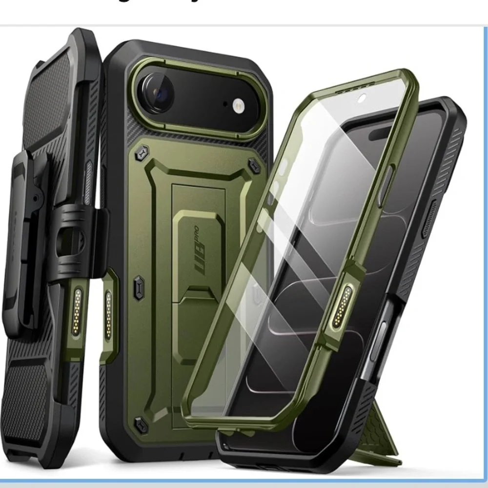 NIOB Unicorn Beetle Pro protective case for the iPhone Air in the color Guldan.